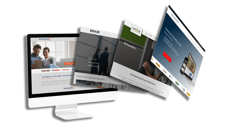 website kaufen mit verschiedenen Designs